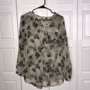 Shear blouse